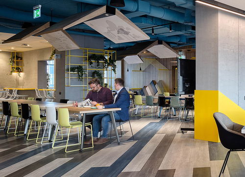 時尚辦公網(wǎng) 辦公設(shè)計 設(shè)計欣賞 靈動多變 塞爾維亞tech l05開發(fā)部門辦公室創(chuàng)新設(shè)計欣賞